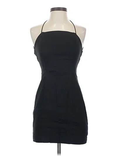 Pre-owned Zara Cocktail Dress In Black