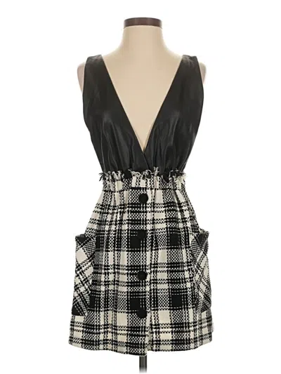Pre-owned Zara Cocktail Dress In Black