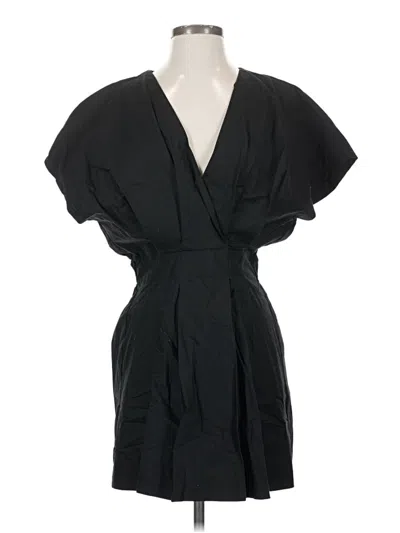 Pre-owned Zara Cocktail Dress In Black