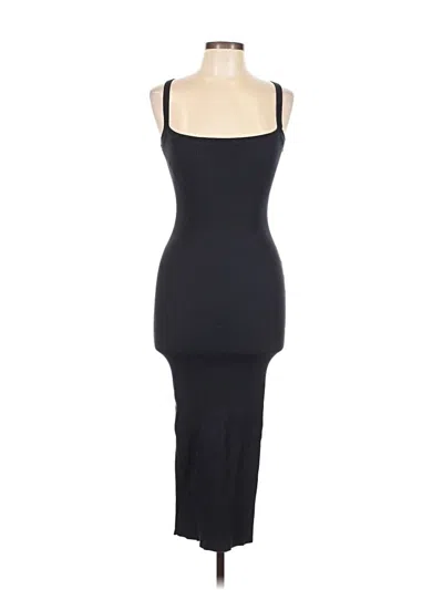 Pre-owned Zara Cocktail Dress In Black