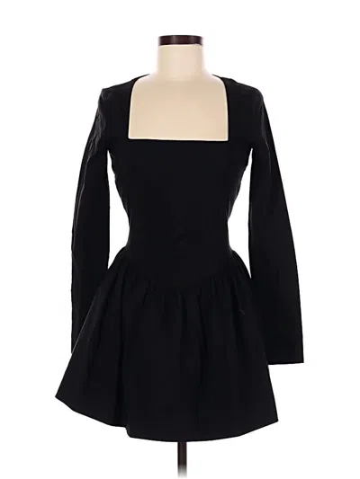 Pre-owned Zara Cocktail Dress In Black