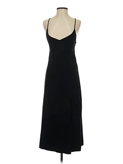Pre-owned Zara Cocktail Dress In Black