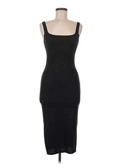 Pre-owned Zara Cocktail Dress In Black