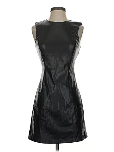 Pre-owned Zara Cocktail Dress In Black