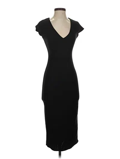 Pre-owned Zara Cocktail Dress In Black