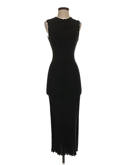Pre-owned Zara Cocktail Dress In Black