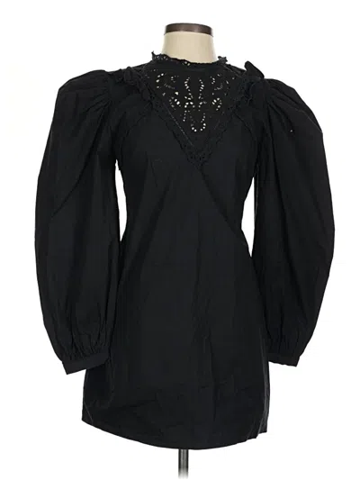 Pre-owned Zara Cocktail Dress In Black