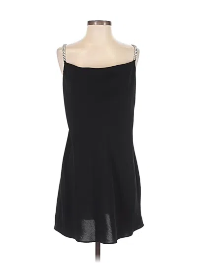 Pre-owned Zara Cocktail Dress In Black