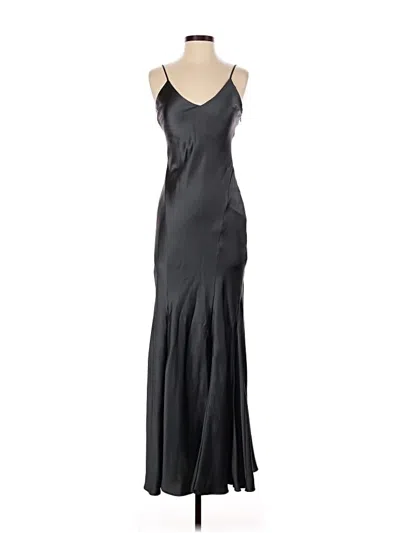 Pre-owned Zara Cocktail Dress In Black