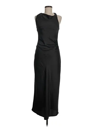Pre-owned Zara Cocktail Dress In Black