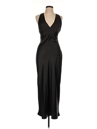 Pre-owned Zara Cocktail Dress In Black