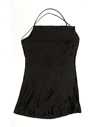 Pre-owned Zara Cocktail Dress In Black
