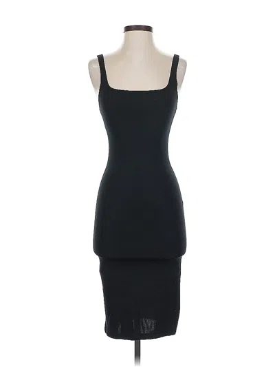 Pre-owned Zara Cocktail Dress In Black