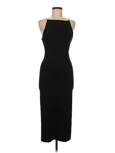 Pre-owned Zara Cocktail Dress In Black