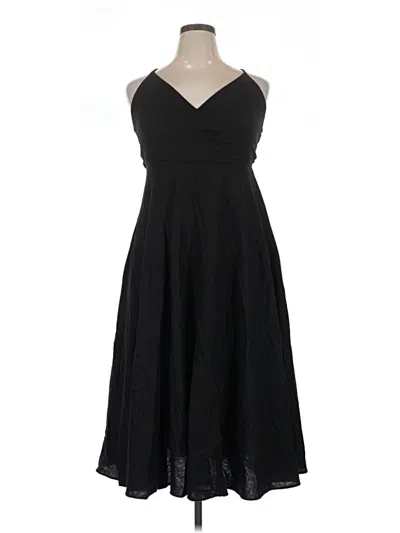Pre-owned Zara Cocktail Dress In Black