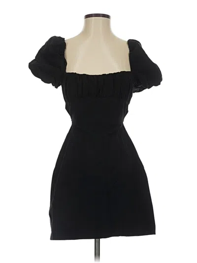 Pre-owned Zara Cocktail Dress In Black