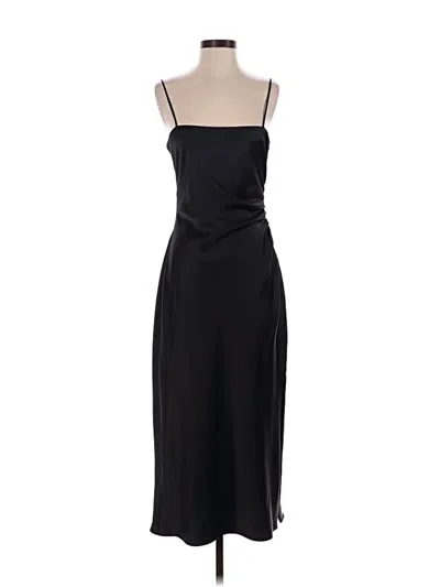 Pre-owned Zara Cocktail Dress In Black