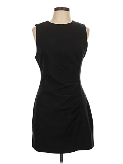 Pre-owned Zara Cocktail Dress In Black