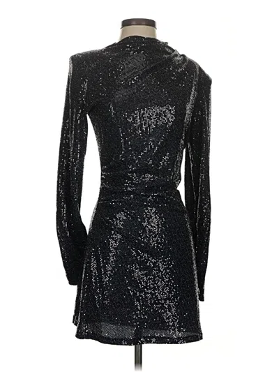 Pre-owned Zara Cocktail Dress In Black