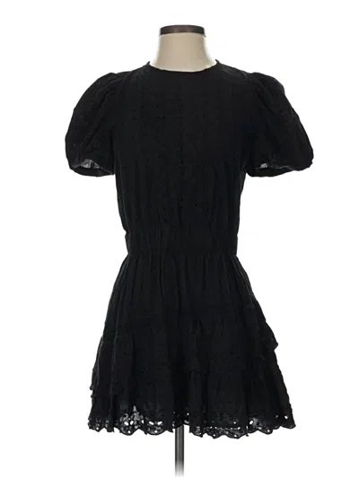 Pre-owned Zara Cocktail Dress In Black