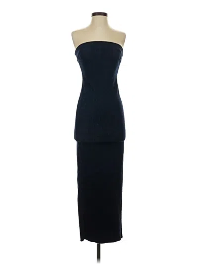 Pre-owned Zara Cocktail Dress In Black