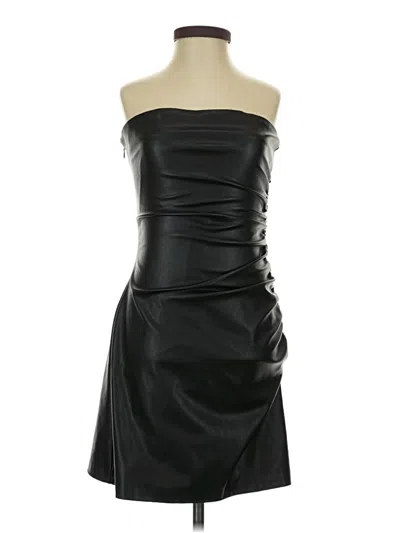 Pre-owned Zara Cocktail Dress In Black