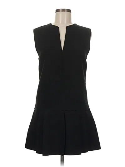 Pre-owned Zara Cocktail Dress In Black