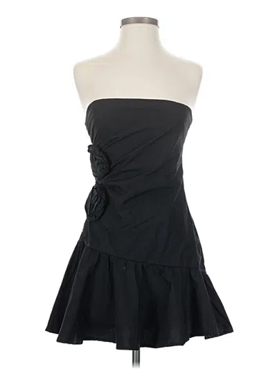 Pre-owned Zara Cocktail Dress In Black