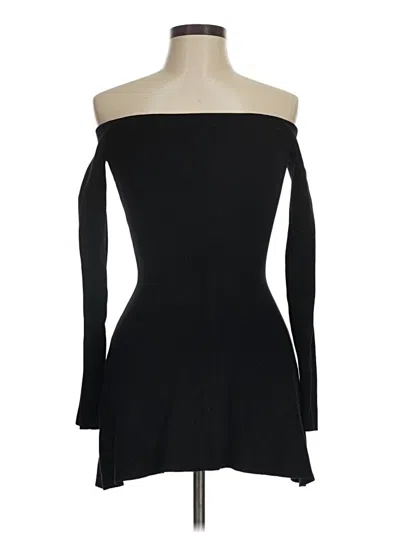 Pre-owned Zara Cocktail Dress In Black