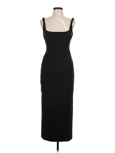 Pre-owned Zara Cocktail Dress In Black
