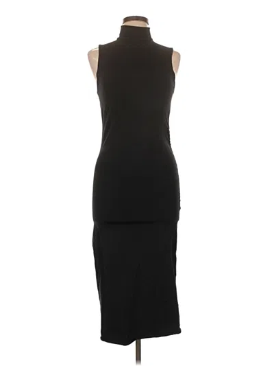 Pre-owned Zara Cocktail Dress In Black