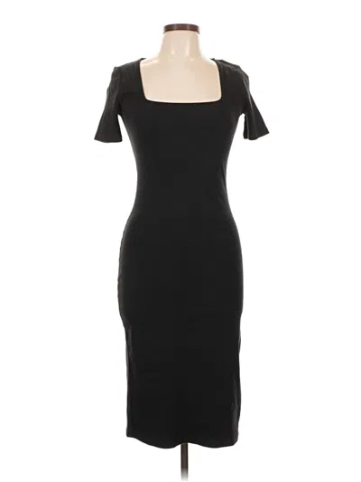 Pre-owned Zara Cocktail Dress In Black