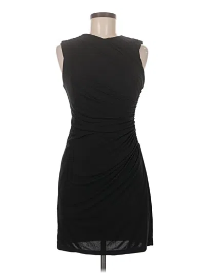 Pre-owned Zara Cocktail Dress In Black