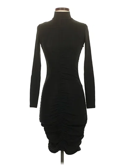 Pre-owned Zara Cocktail Dress In Black