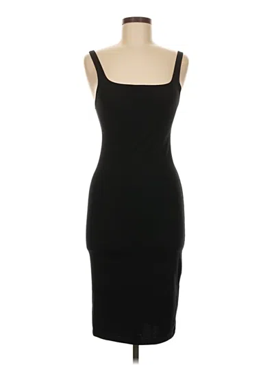 Pre-owned Zara Cocktail Dress In Black