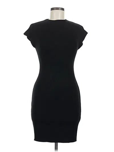 Pre-owned Zara Cocktail Dress In Black
