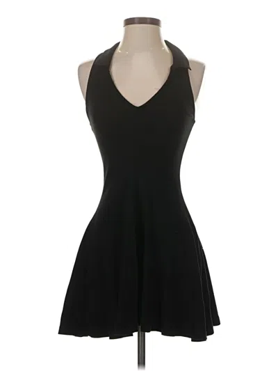 Pre-owned Zara Cocktail Dress In Black