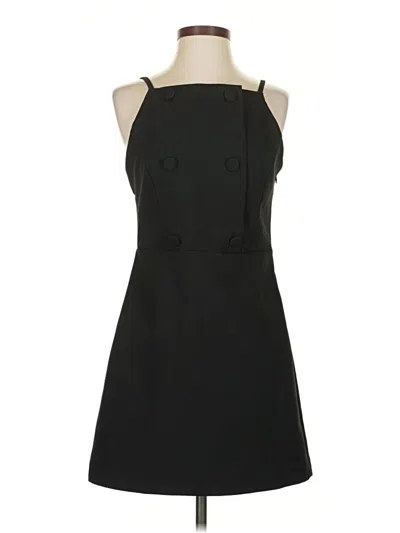 Pre-owned Zara Cocktail Dress In Black