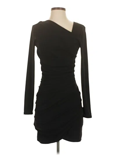 Pre-owned Zara Cocktail Dress In Black