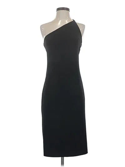 Pre-owned Zara Cocktail Dress In Black