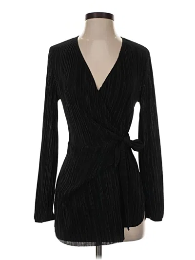 Pre-owned Zara Cocktail Dress In Black