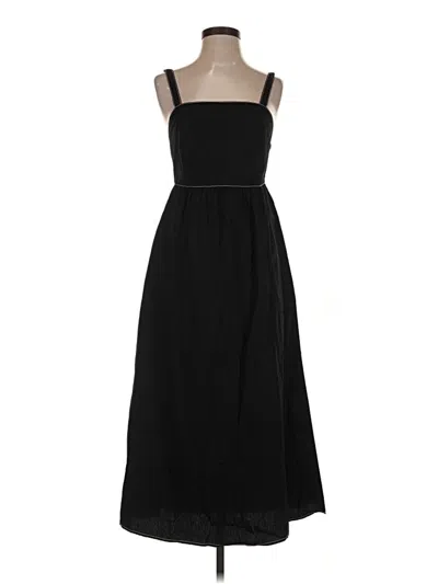 Pre-owned Zara Cocktail Dress In Black
