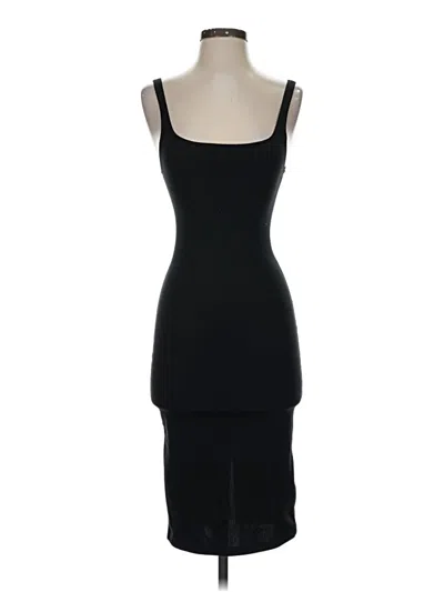 Pre-owned Zara Cocktail Dress In Black