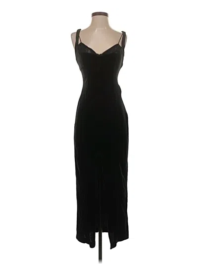 Pre-owned Zara Cocktail Dress In Black