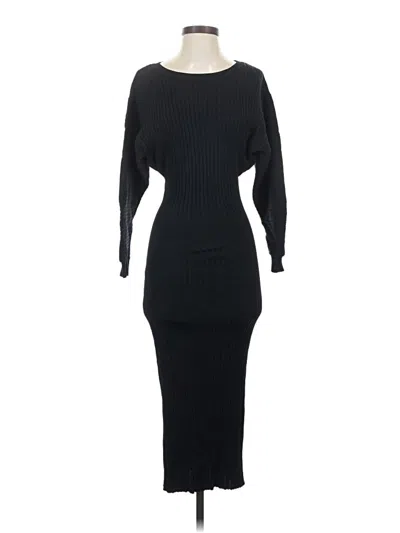 Pre-owned Zara Cocktail Dress In Black