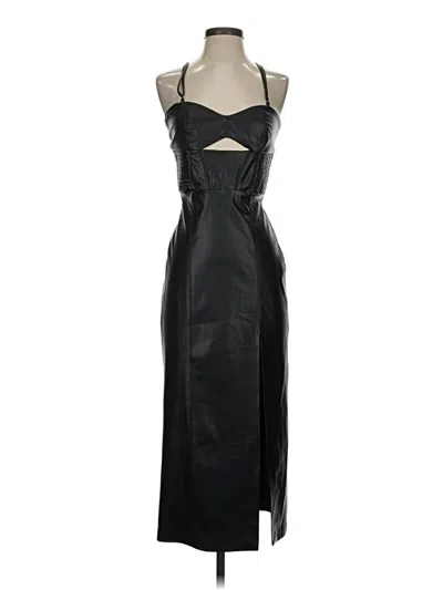 Pre-owned Zara Cocktail Dress In Black