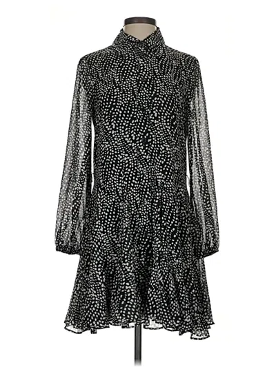 Pre-owned Zara Cocktail Dress In Black