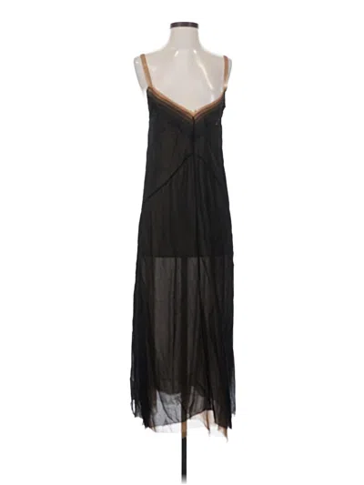 Pre-owned Zara Cocktail Dress In Black