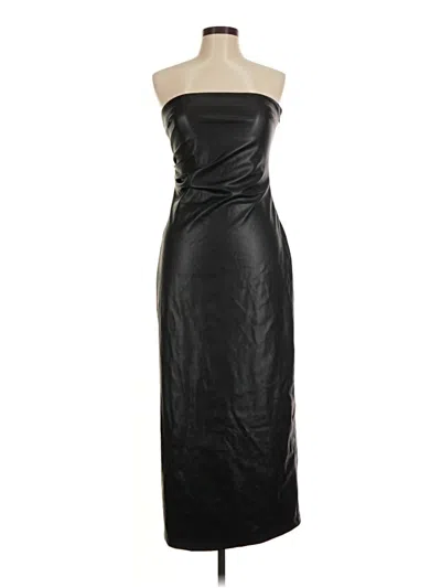 Pre-owned Zara Cocktail Dress In Black