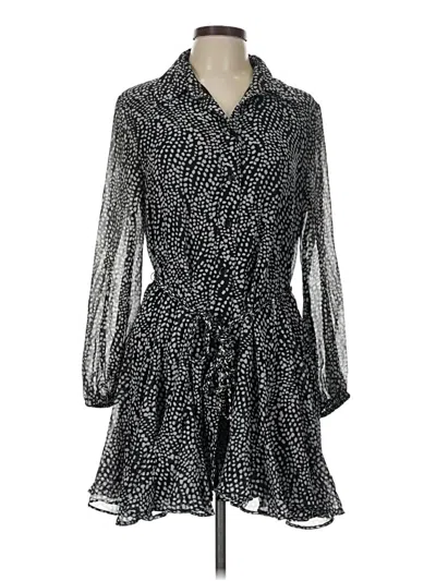 Pre-owned Zara Cocktail Dress In Black